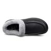 Men's Winter Warm Cotton Shoes EVA Waterproof Anti Slip Oil Proof Chef  Casual Lightweight Elderly Shoes Black Flat Shoes