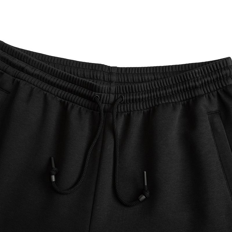 Anta Kyrie Serie Locker Gerade Beine Bequem Basketball Strick Sport Lange Hosen Unisex Unterteile Basic-Schwarz 172611303-1