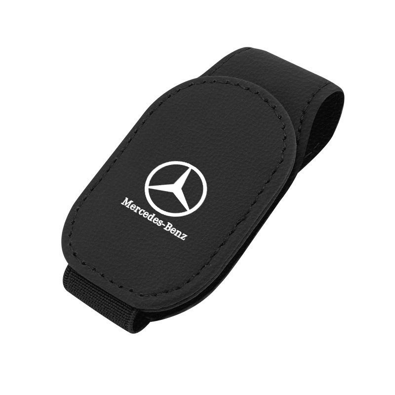 Car Logo sunshade clip card clip car sunglasses glasses frame Sun Visor Glasses Clip For Mercedes Benz W220 W205 W211 W212 W206 DFHJL1
