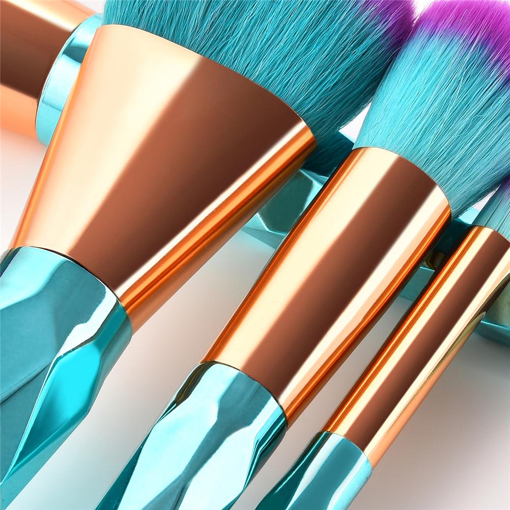 12pcs Loose Powder Foundation Blending Blush Eye Shadow Makeup Brushes Set