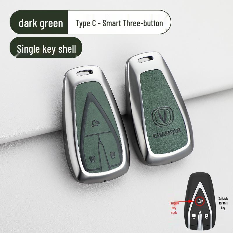 Changan Nuomi Corn Key Case: Lumin Square Candy Car Key Shell for Men & Women