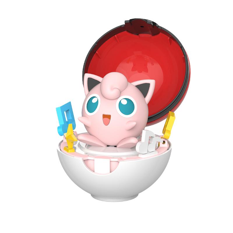 Pokemon Figure Piplup Scorbunny Cubone Mimikyu Jigglypuff Pikachu elf ball Pokeball Ball Collection Toy doll kids Birthday gift