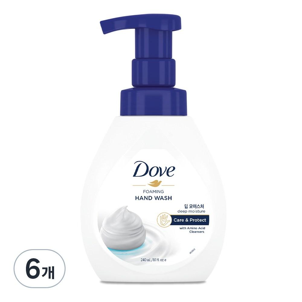 Dove Foaming Hand Wash Deep Nourishing, 240ml, 6 units