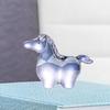 Sturdy Crystal Horse Statue Colorful Decorative Horse Shape Crystal Artwork  Office Decoration