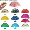 Wooden Dance Home Decoration Wedding Favors Decoration Crafts Folding Fan Dance Fan Party Supplies