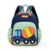 Kids Car Cartoon Backpack With Waterproof Oxford Fabric For School Learning