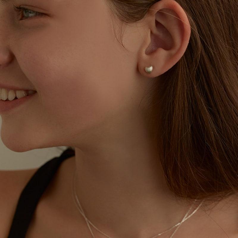 Life MINI Heart Earring