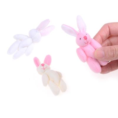 Mini 6Cm Cute Rabbit Plush Stuffed Baby Toy Dolls For Kids Candy Box Gifts Toys