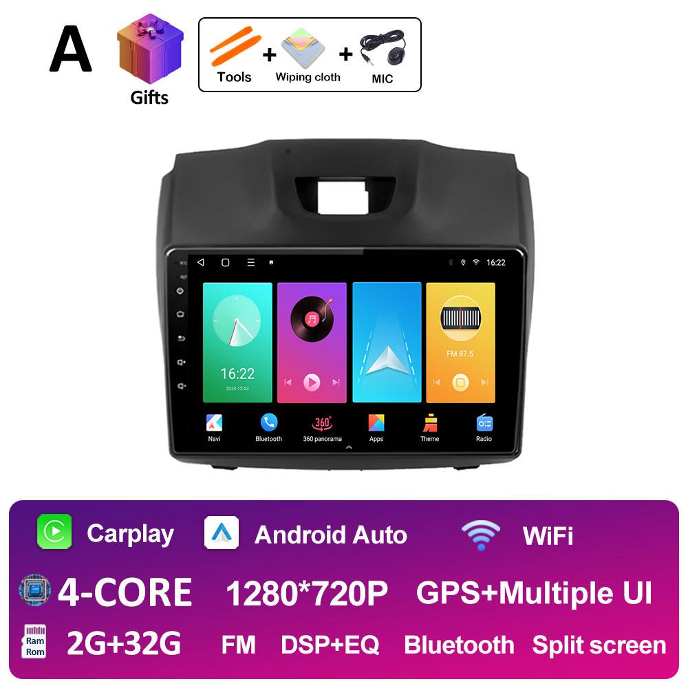 For Chevrolet TrailBlazer 2012 2013 2014 2015 2016 Smart System GPS Navigation Wireless Carplay Bluetooth QLED IPS Screen WIFI