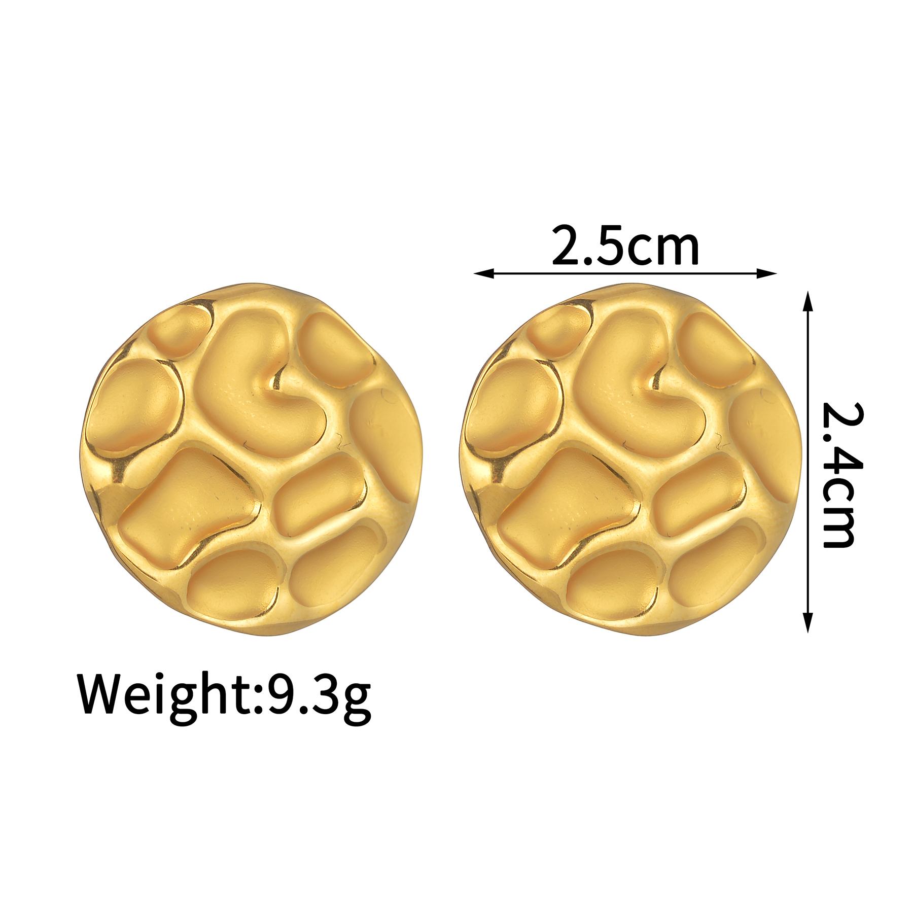 

Atoztide Gold Color Various Styles Earring for Women Stainless Steel Trendy Statement Design Stud Earring Birthday Jewelry Gift