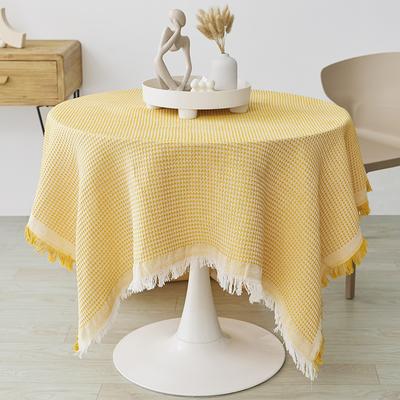 Autumn Table Decr Cotton Tablecloth Square Small/Fringed Table Cloth/Coffee Table Cloths/End Table Covers For Table Decoration