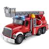 Large Kids' Toy Car: Engineering Vehicle with Water-Spraying Fire Truck, Sound & Light, Storytelling Feature