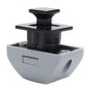 RV Push Cabinet Lock Metal Push Button Keyless Cupboard Drawer Compartment Latch Lock Catch for Caravan Yacht Boat
