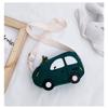 Autumn new cartoon cute flannel 3D car children's bag baby change accessories bag tide autumn and winter