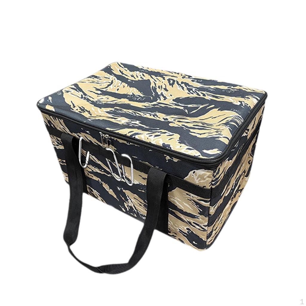 Camping Storage Bag Heavy Duty Organizer for Garage Trunk Outdoor Activities