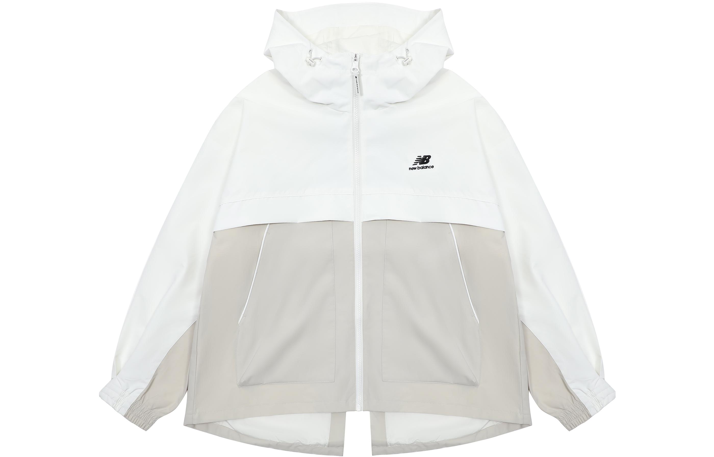 New Balance Jackets Women s Khaki Hooded Moderate Other 5AC39312-IV S