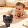 Cute Little Kitten Plush Toy Siamese & Calico Cat Stuffed Animal with Big Eyes Soft PP Cotton Doll Birthday Gift for Cat Lovers