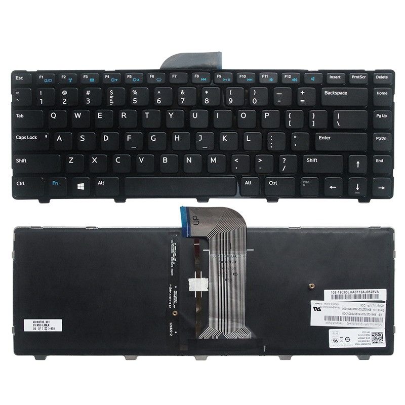 Ru for Dell Dell 14 3421 V2421 5421 5437 5435 M431r Keyboard 15Z 5523