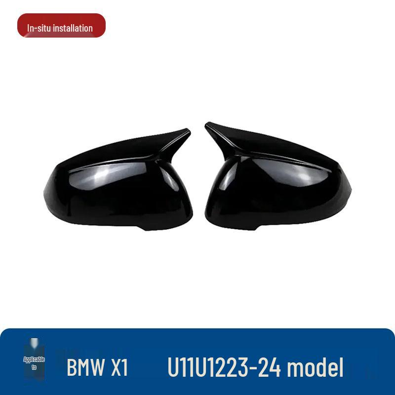 

Rearview Mirror Cover for 2023-2024 BMW X1 U11/U12 LHD Exterior Decoration Gloss Black