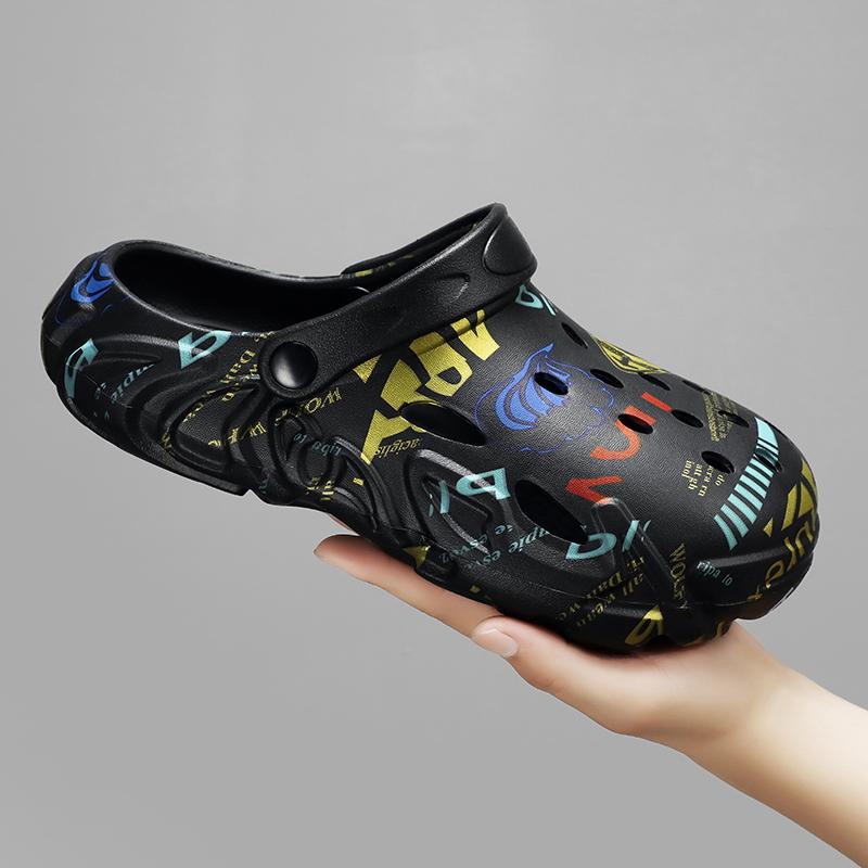 New EVA Women's Men's Sandals Designer Slippers Sports Casual Beach Couple Shoes Non-slip Outdoor Walking Flip-flops