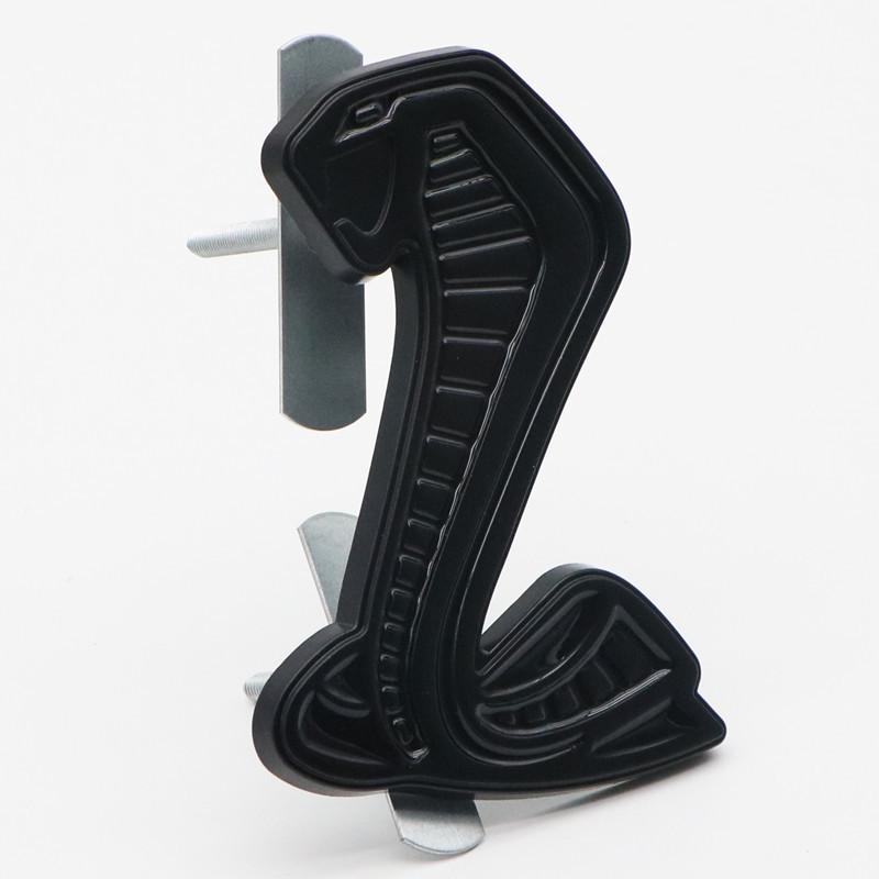 2ks 3D kovové samolepky na auto Znak na přední kapotu Mřížka Znak pro Ford Shelby Logo Mustang GT500 Mondeo Mk4 Transit Ranger