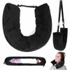 U-Shaped Travel Neck Pillow – Portable Soft Plush Airplane Pillow, Comfortable Headrest Cushion for Sleeping, Travel &  Use