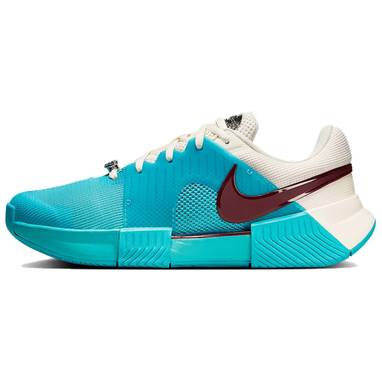 

Женские кроссовки Nike Zoom GP Challenge 1 Premium HC Dusty Cactus Dark Team Red Синий Бледно-слоновая кость Металлик-серебристый HJ6651-300 36
