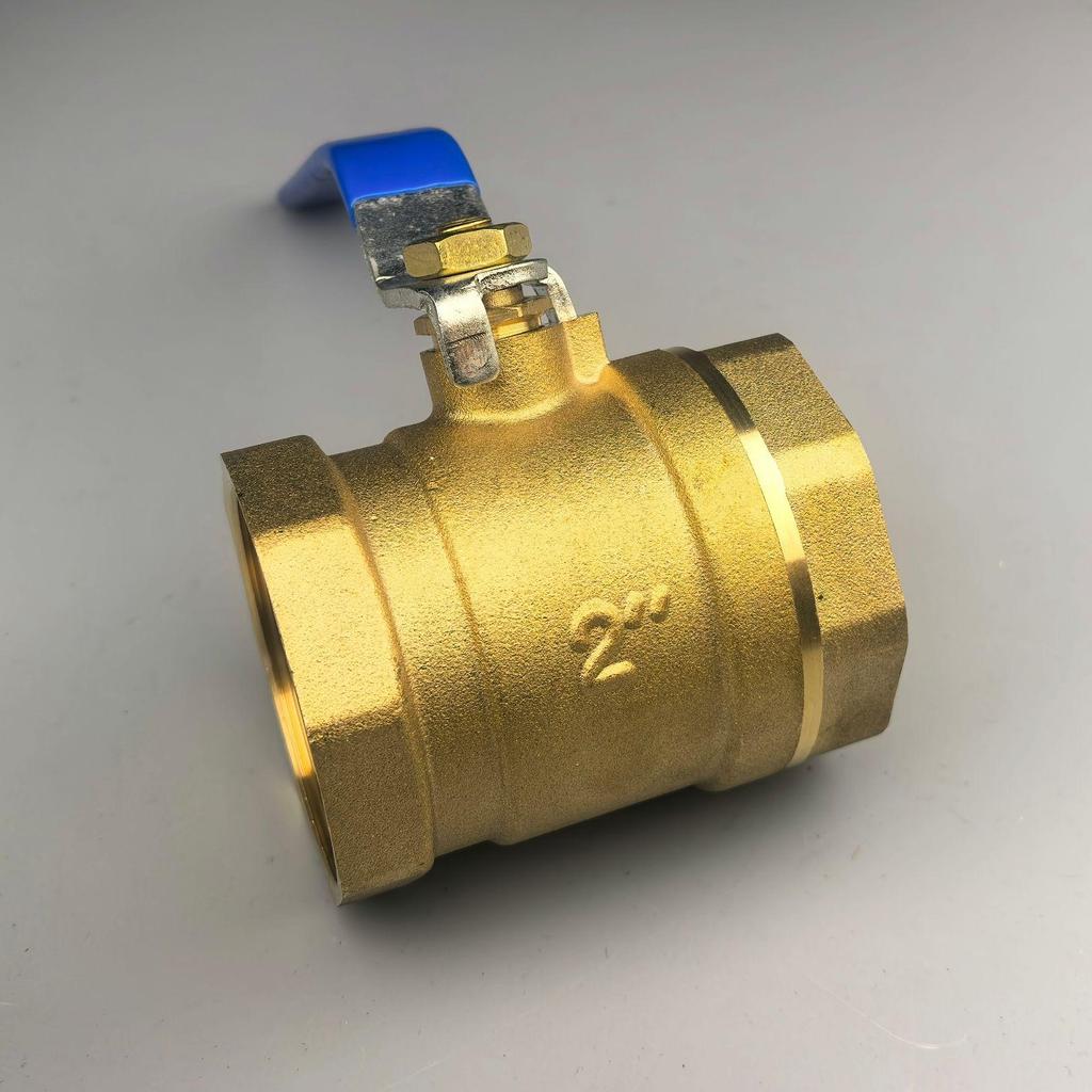 Brass Long Handle Ball Valve - Multi-Size (1/4" to 1") Pneumatic Tap with Internal/External Thread for Water Drain