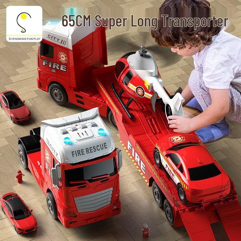 

Extra Large Kids Rescue Engineering Vehicle Toy Set