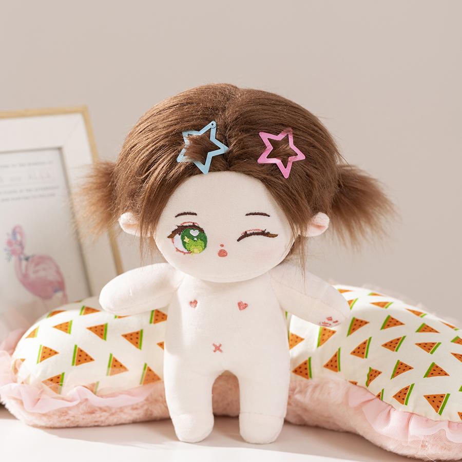 14 Styles Cute Plush Cotton Doll Stuffed Super Star Figure Idol Yibo Dolls Can Change Clothes Birthday Gift for Girls/Girlfriend