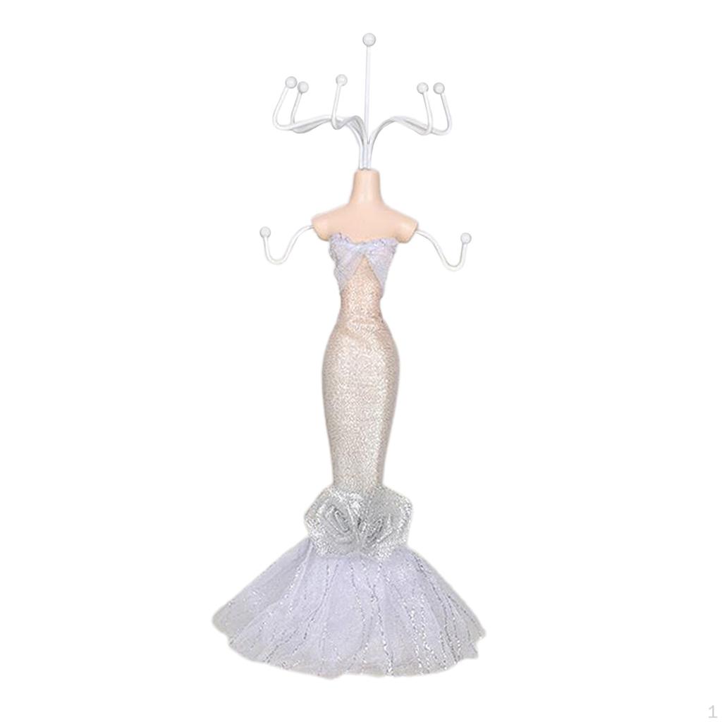 Resin High Shoes for Earring Studs Jewelry Display Stand Showcase, Can Accommodate
