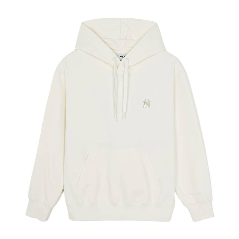 MLB Sweatshirts Unisex New York Yankees/Cream Hooded Moderate Regular 3AHDB0161-50CRS S