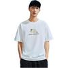 Anta X Seal Look Collaboration Life Series Simple Versatile Loose Letter Animal Print Round Neck Breathable Short Sleeve T-Shirt 172528130-1