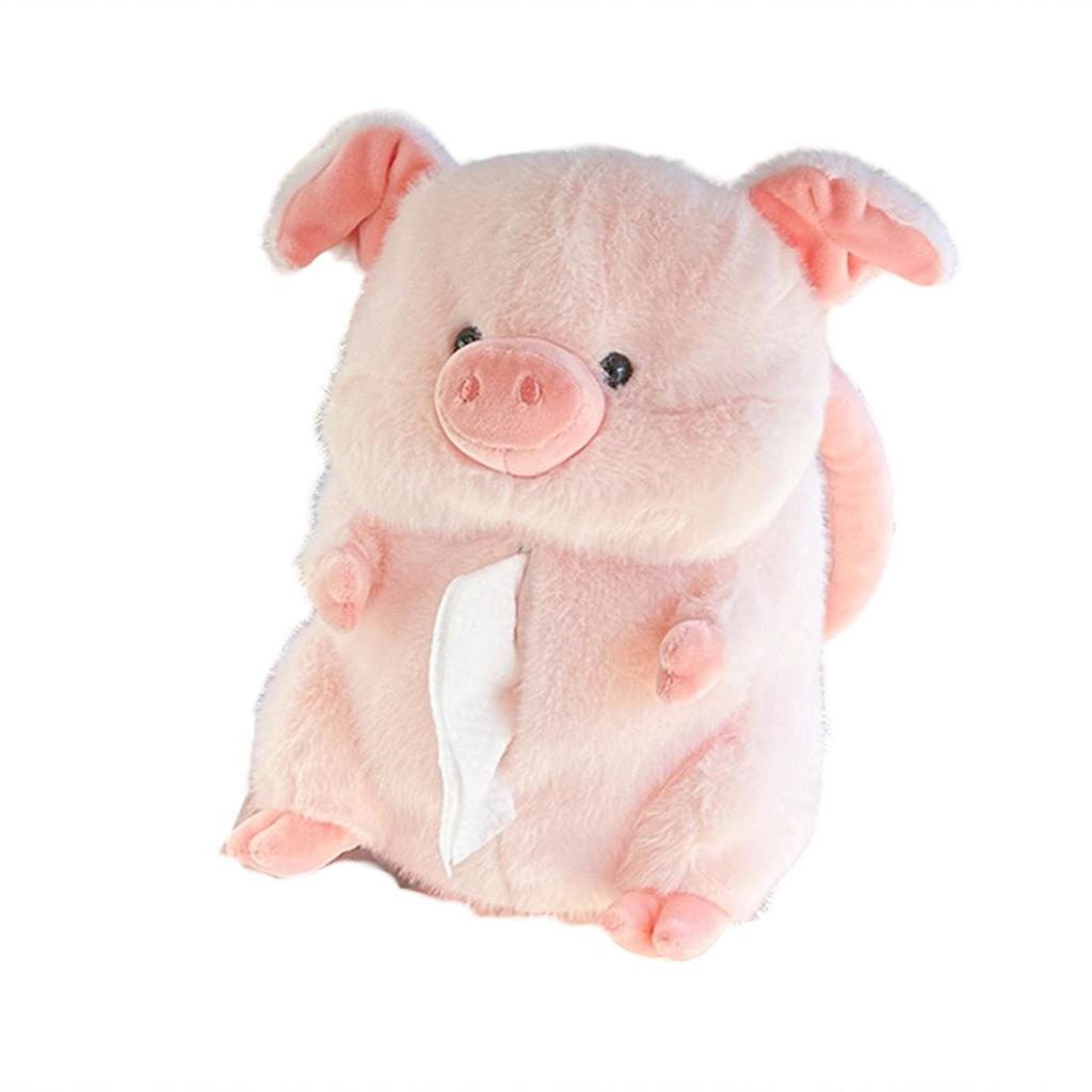 NEW Car tissue box cute little elephant cute cartoon doll tissue bag car hanging cardboard box internet  tissue new