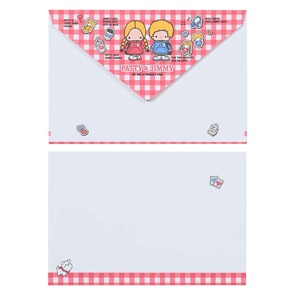Sanrio Letter Set Case Patty Ages 3 and Item 220477 & (Two-Person Lookbook) & Jimmy, up, No.