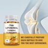 CURCUMA CURCUMINA LIPOSOMIALE, Estratto Massima Forza per la Salute delle Articolazioni e la Digestione, 100% Puro, 2000mg