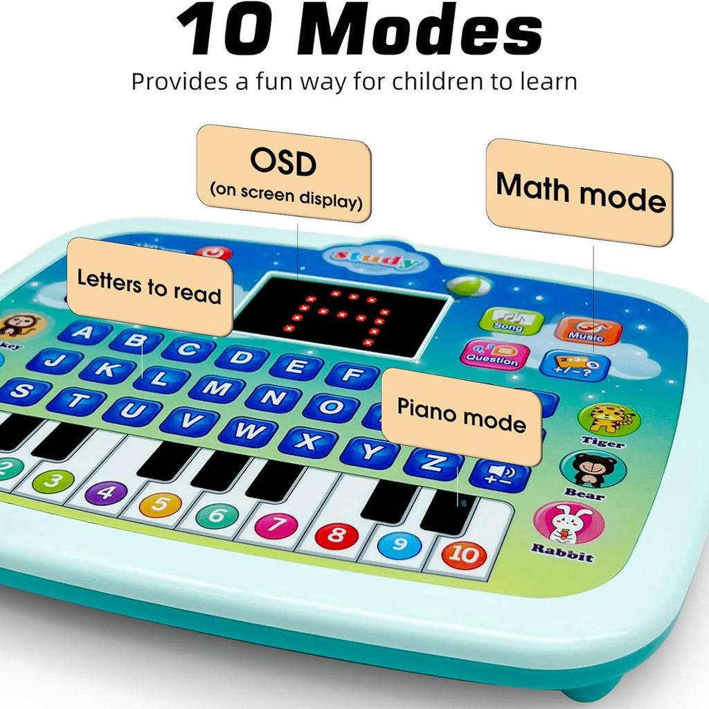 Multi Functional Children's English Learning Machine, LED Display Screen, Tablet, Fun Reading, Early Education Machine, Toy