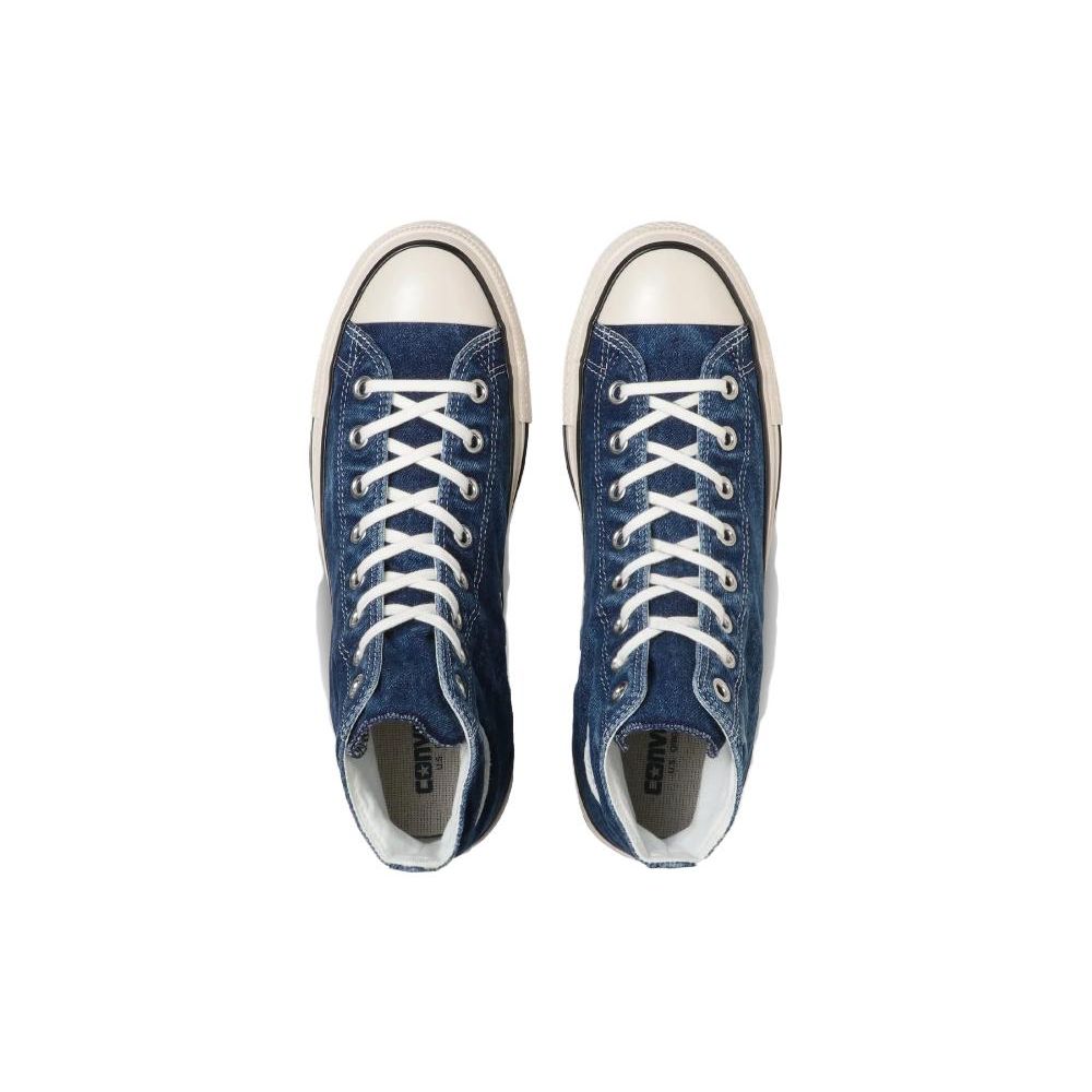 Converse All Star Aged Denim Hi Classic Canvas Sneakers Unisex Sneakers Blue White 31309060