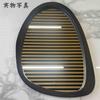 Artloge Wall Wall Entrance Wave Wooden Beauty Living Wood New Rental Mirror, Hanging, Stylish, Mirror, Wooden, Washroom, Full-length Mirror, Mirror,