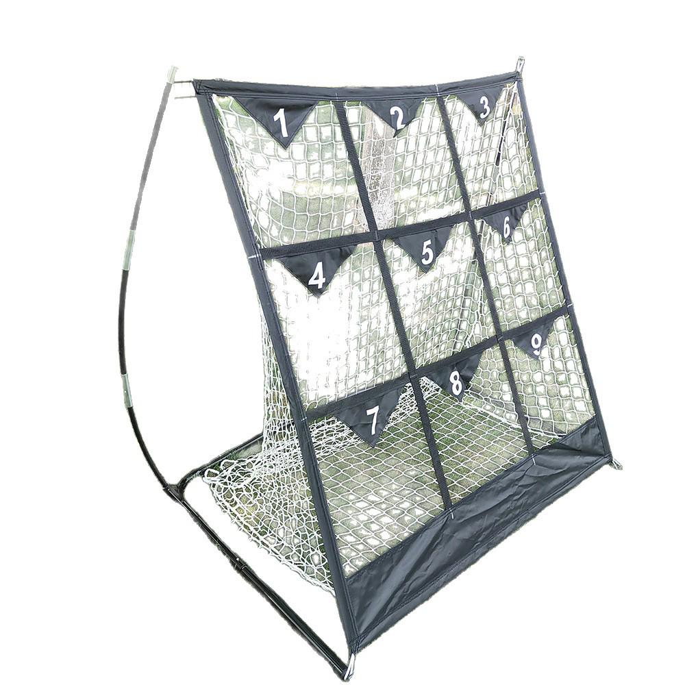 Nine-Square Baseball/Softball Pitching Net for Handball & Sandbag Training