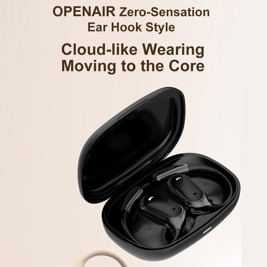 Wireless BT 5.4 Earbuds with Charging Case, Painless Ear Hook Sports Headset, Music Earphones, Low Latency Gaming Headphones, To