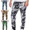 Hose Jogger Camouflage Knöchelband Mid Waist Herren Cargohose für den Herbst