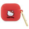 Etui Do AirPods 3 Hello Kitty 3D Silicone Fuksja