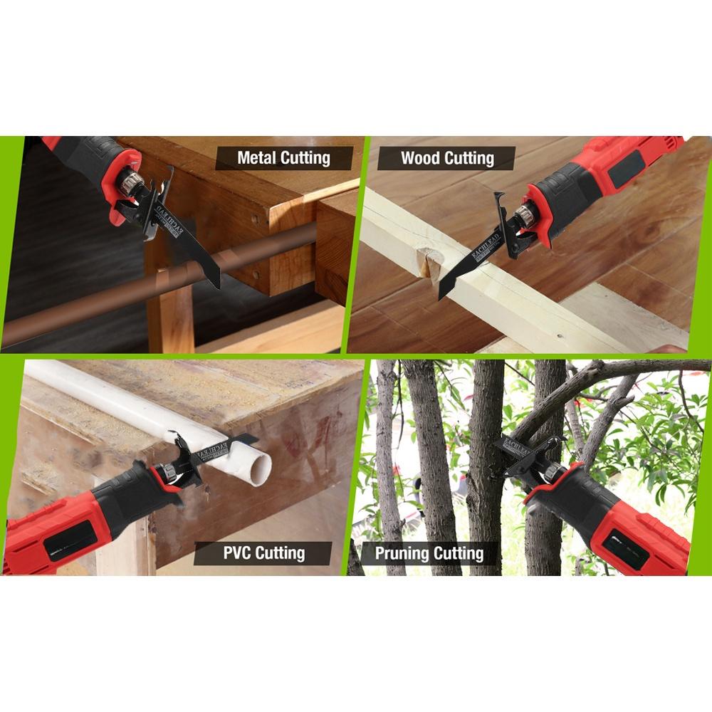 2400W Cordless Electric Reciprocating Saw Brushless Electric Saw Metal Woodworking Tools For Makita 18V Battery