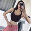 Damen Sportunterwäsche Stoßfester Anti-Durchhänger Hochintensiver Lauf-Fitness-BH Yoga-Weste Außerhalb Des Fitnessstudios Push-Up-BH-Top