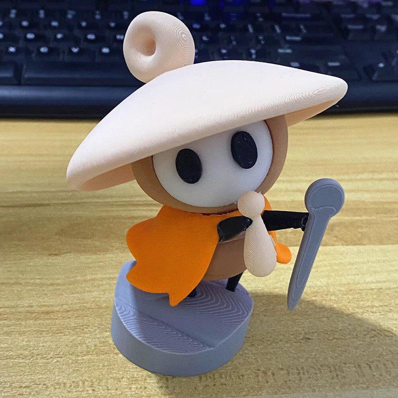 Anime HOLLOW KNIGHT SILKSONG Sheo 3D Printing Game Merchandise Action Figures Model Kit Desktop Ornament Decor Trendy Toys Gifts