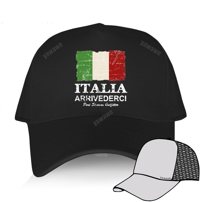 Men Women Luxury Brand Cap Vintage Italia Bandiera Baseball Caps Uomo Uomini Vendita A Buon Mercato Funny Design Summer Hat