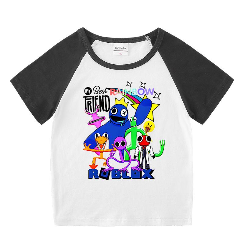 2025 Summer Kids Two-Piece Set: Short Sleeve T-shirt & Shorts for Boys and Girls