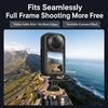 Open Frame Action Camera Cage Shock Resistant Camera Protective Frame for Insta 360 X6