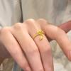 Chinese Style Dragon Shaped Opeen Rings for Women Couple Vintage Silver Color Adjustable Finger Ring Jewelry Gift